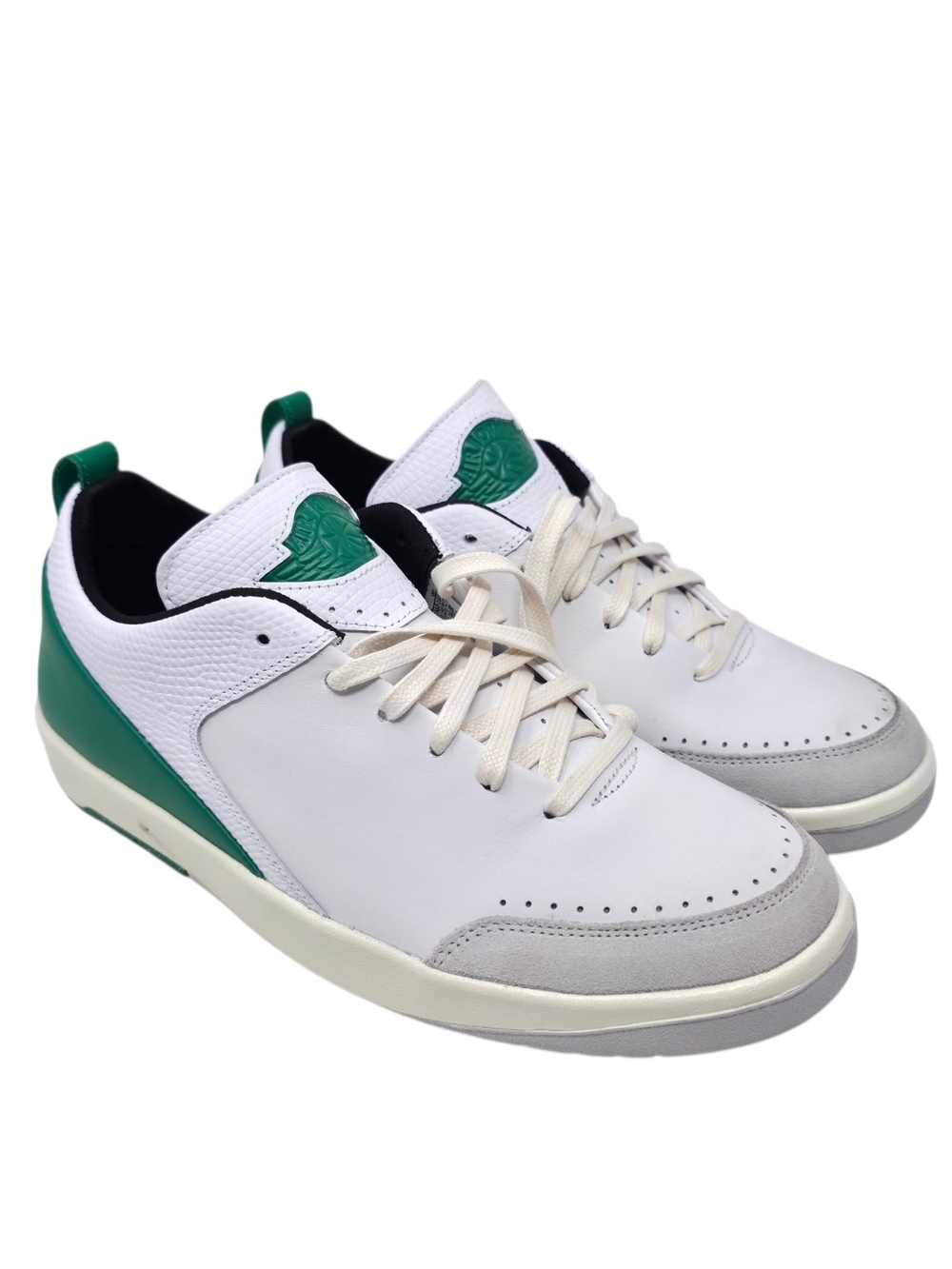 Jordan 2 Retro Low SE Nina Chanel Abney White Malachite Women's 9.5 NWOB
